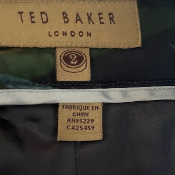 Ted Baker London Wool Blend Gray Slacks - Picture 6 of 8
